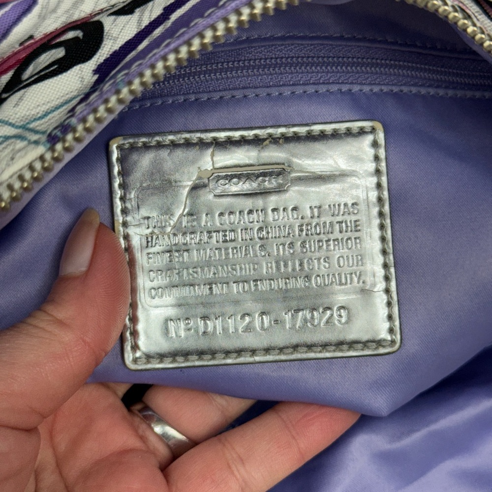 Coach Multicolor Poppy Tote Bag - Picture 2 of 14